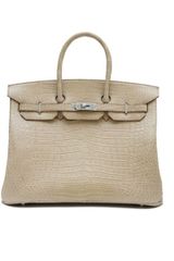 Hermes Poussiere Crocodile Birkin