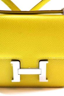 Hermes Lime Micro Constance - Lyst