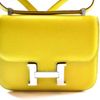 Hermes Lime Micro Constance in Yellow - Lyst