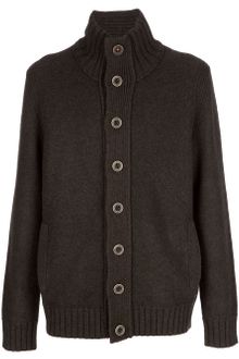 Hugo Boss Knitted Cardigan - Lyst