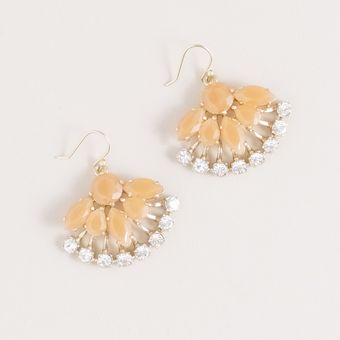 J.Crew Crystal Blizzard Earrings - Lyst