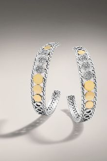 John Hardy Hoop Earrings - Lyst