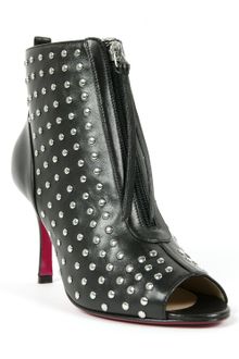 Luciano Padovan Studded Bootie - Lyst