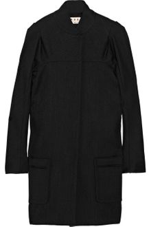 Marni Double-paneled Pocket Wool Coat - Lyst