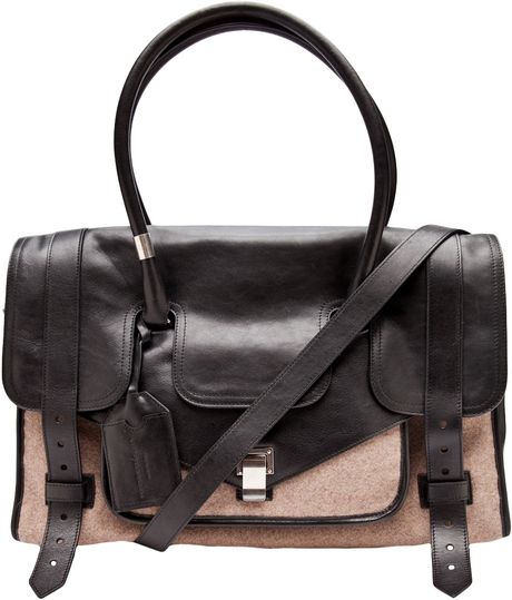 Proenza Schouler Ps1 Medium Travel Bag in Black - Lyst