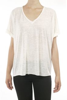 Rag & Bone Overiszed Tee - Ivory - Lyst