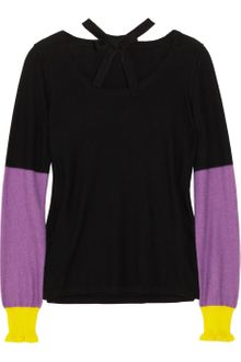 Sonia By Sonia Rykiel Cotton and Cashmere-blend Sweater - Lyst