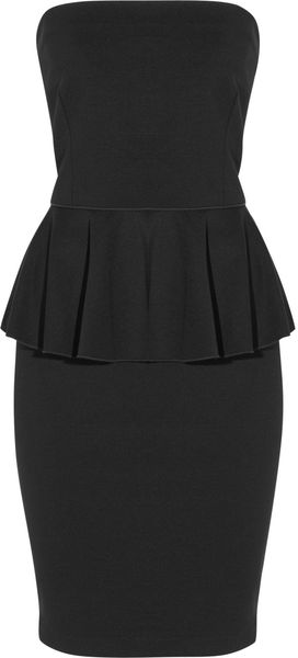  Stretch-Jersey Peplum Dress 