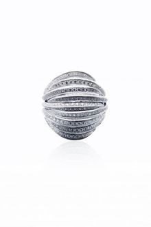 Tomasz Donocik Venus Fly Trap Bombay Ring with White Diamonds - Lyst