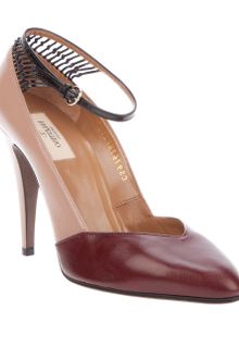 Valentino Two Tone Strap Stiletto - Lyst