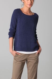 Vince Raglan Crew Neck Sweater - Lyst