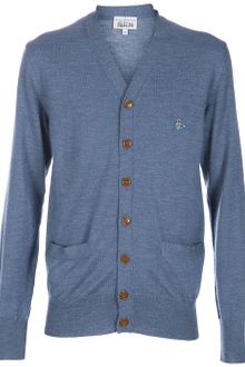 Vivienne Westwood V Neck Cardigan - Lyst