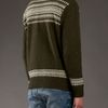 Ymc Patterned Sweater in Green for Men - Lyst