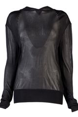 Alexander Wang Intarsia Pullover Hoodie