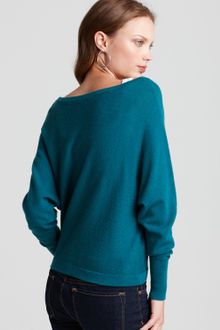 BCBGMAXAZRIA Camille Cropped Dolman Sweater - Lyst