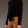 Chloé Belted Jacket in Black - Lyst