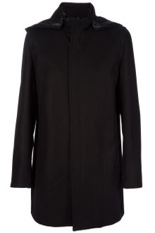 Dior Homme Hooded Coat - Lyst