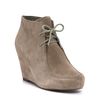 Dolce Vita Dv Pilar Wedge Booties in Beige (black) - Lyst