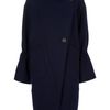 Fendi Oversized Coat in Blue - Lyst