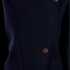 Fendi Oversized Coat in Blue - Lyst