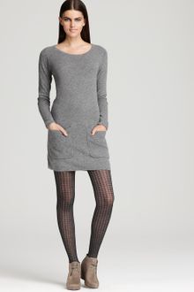 French Connection Ruby Ribs Long Sleeve Dress - Lyst
