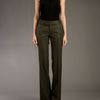 Gucci Flared Trouser in Green - Lyst