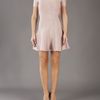 Hervé Léger Trish Aline Dress in Pink - Lyst
