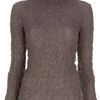 Issey Miyake Cauliflower Crinkle Top in Gray (lilac) - Lyst