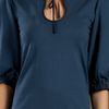Labour Of Love Asymmetric Dress in Blue - Lyst