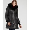 Mackage Liz Asymmetric Down Coat in Black - Lyst