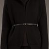 Maison Martin Margiela Belted Jacket in Black - Lyst