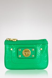 Marc By Marc Jacobs Python Shine Key Pouch - Lyst