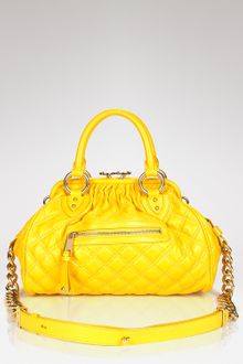 Marc Jacobs Mini Quilted Stam Satchel - Lyst
