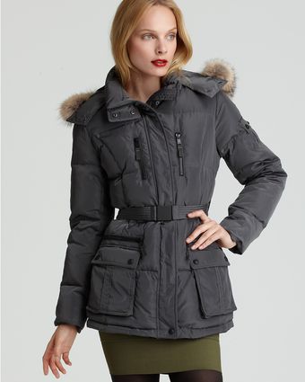Marc New York Belted Puffer Coat - Lyst