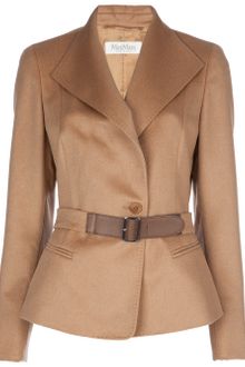Max Mara Belted Jacket - Lyst