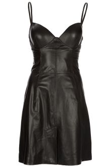 McQ by Alexander McQueen Leather Dress - Lyst