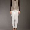 Mes Demoiselles Lenny Gilet in Beige - Lyst