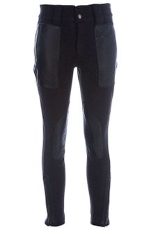 Mihara Yasuhiro Leather Patch Legging - Lyst