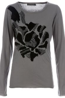 Peachoo + Krejberg Embroidered T-shirt - Lyst