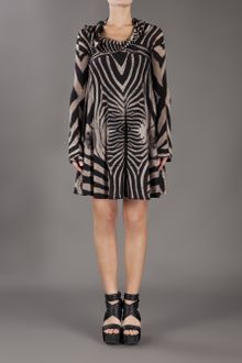Plein Sud Jeanius Print Dress - Lyst
