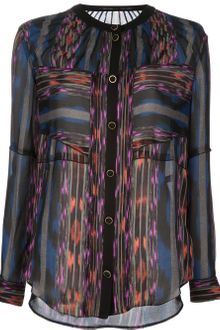 Proenza Schouler Patterned Blouse - Lyst