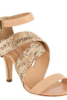 Rebecca Minkoff  Leather Bombshell Wraparound Sandals - Lyst