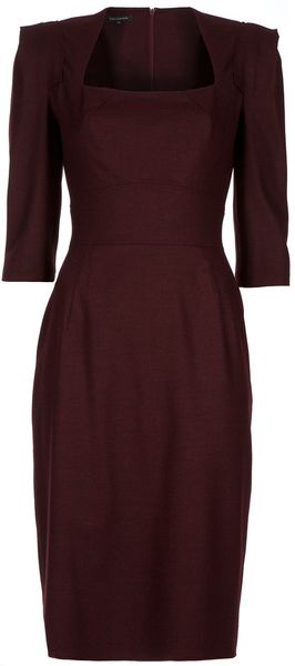 Tara Jarmon Empire Line Dress - Lyst