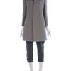 Undercover Faux Fur Collar Coat in Gray (grey) - Lyst