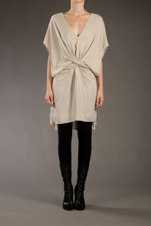 Vanessa Bruno Drape Front Dress - Lyst