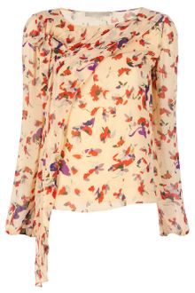 Vanessa Bruno Floral Print Blouse - Lyst