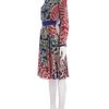 Versace Pattern Dress in Blue - Lyst
