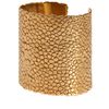 Yves Saint Laurent Stingray Cuff in Gold - Lyst