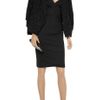 Zac Posen Strapless Ribbedjersey Dress in Black - Lyst