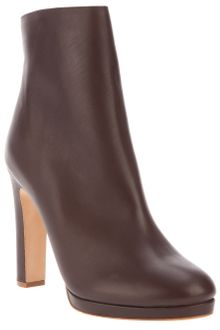 Chloé Calf Leather Shoe Boot - Lyst